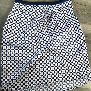 H&M multi-colored knee length skirt, size 4